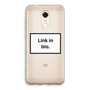 CaseCompany Link in bio: Xiaomi Redmi 5 Transparant Hoesje
