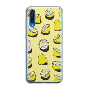 CaseCompany When Life Gives You Lemons...: Samsung Galaxy A50 Transparant Hoesje