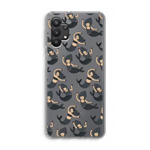 CaseCompany Zeemeermin: Samsung Galaxy A32 5G Transparant Hoesje