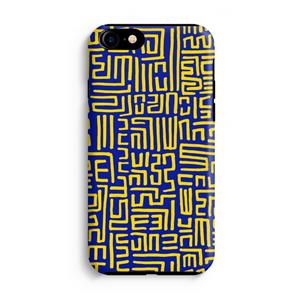 CaseCompany Majorelle Blue Print: iPhone 8 Tough Case