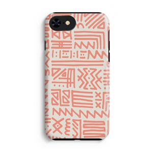 CaseCompany Marrakech Pink: iPhone 8 Tough Case