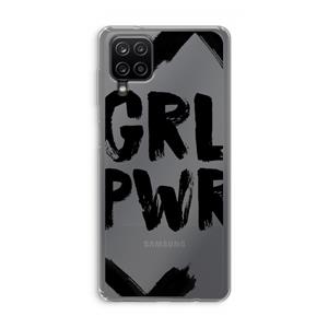 CaseCompany Girl Power #2: Samsung Galaxy A12 Transparant Hoesje