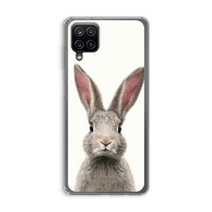 CaseCompany Daisy: Samsung Galaxy A12 Transparant Hoesje