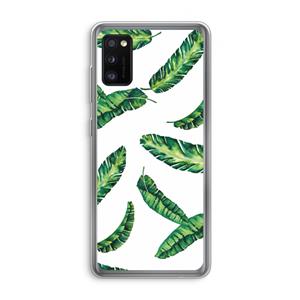 CaseCompany Lange bladeren: Samsung Galaxy A41 Transparant Hoesje
