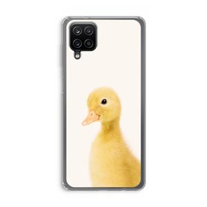 CaseCompany Duke: Samsung Galaxy A12 Transparant Hoesje
