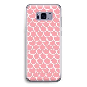 CaseCompany Dakpannetjes: Samsung Galaxy S8 Transparant Hoesje
