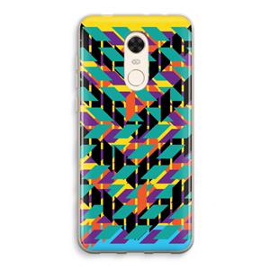 CaseCompany Skew Bee 1: Xiaomi Redmi 5 Transparant Hoesje