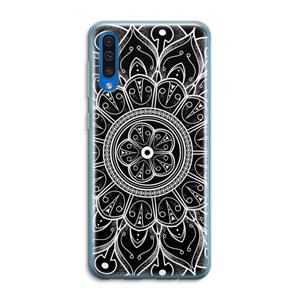CaseCompany Roses Are Red: Samsung Galaxy A50 Transparant Hoesje
