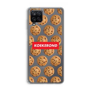 CaseCompany Koekerond: Samsung Galaxy A12 Transparant Hoesje