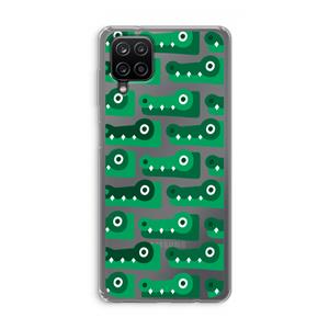 CaseCompany Crocs: Samsung Galaxy A12 Transparant Hoesje