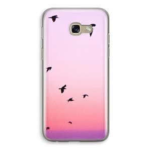 CaseCompany Fly away: Samsung Galaxy A5 (2017) Transparant Hoesje