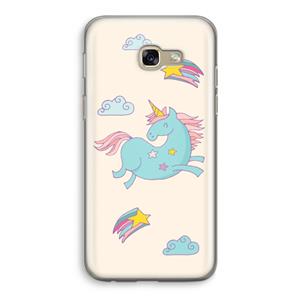 CaseCompany Vliegende eenhoorn: Samsung Galaxy A5 (2017) Transparant Hoesje