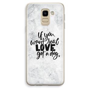 CaseCompany Partner in crime: Samsung Galaxy J6 (2018) Transparant Hoesje