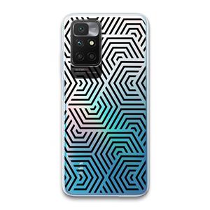 CaseCompany Magic pattern: Xiaomi Redmi 10 Transparant Hoesje