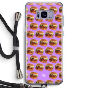 CaseCompany Giants: Samsung Galaxy S8 Plus Transparant Hoesje met koord