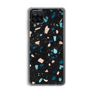 CaseCompany Terrazzo N°11: Samsung Galaxy A12 Transparant Hoesje