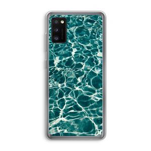 CaseCompany Weerkaatsing water: Samsung Galaxy A41 Transparant Hoesje