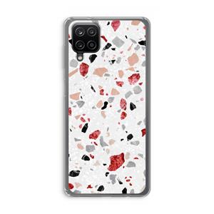CaseCompany Terrazzo N°12: Samsung Galaxy A12 Transparant Hoesje
