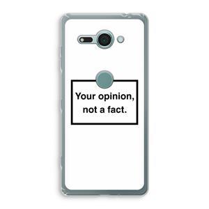 CaseCompany Your opinion: Sony Xperia XZ2 Compact Transparant Hoesje