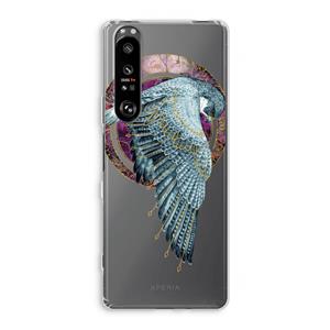 CaseCompany Golden Falcon: Sony Xperia 1 III Transparant Hoesje
