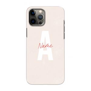 CaseCompany Strawberry Milkshake: Volledig geprint iPhone 12 Pro Max Hoesje