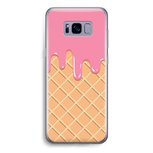 CaseCompany Ice cream: Samsung Galaxy S8 Transparant Hoesje