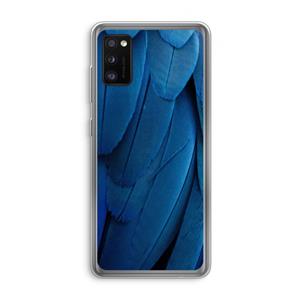 CaseCompany Pauw: Samsung Galaxy A41 Transparant Hoesje