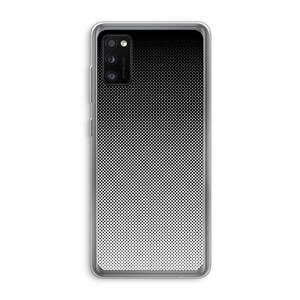 CaseCompany Musketon Halftone: Samsung Galaxy A41 Transparant Hoesje