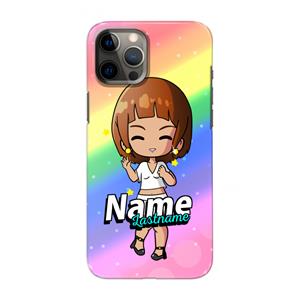 CaseCompany Chibi Maker vrouw: Volledig geprint iPhone 12 Pro Max Hoesje