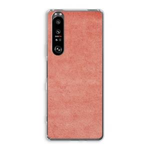 CaseCompany Marrakech Walls: Sony Xperia 1 III Transparant Hoesje