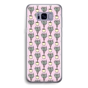CaseCompany Boompje: Samsung Galaxy S8 Transparant Hoesje