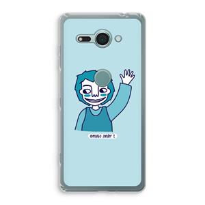CaseCompany Zwaai: Sony Xperia XZ2 Compact Transparant Hoesje