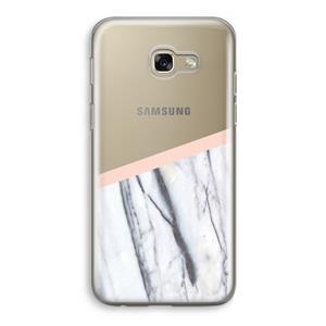 CaseCompany A touch of peach: Samsung Galaxy A5 (2017) Transparant Hoesje
