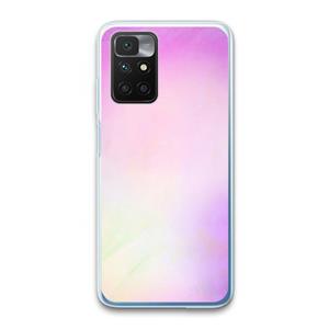 CaseCompany Flow mist pastel: Xiaomi Redmi 10 Transparant Hoesje