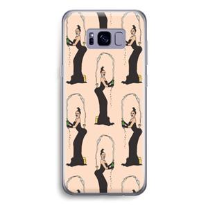 CaseCompany Pop Some Kim: Samsung Galaxy S8 Transparant Hoesje
