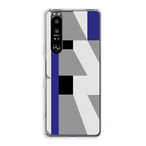 CaseCompany Gestalte 2: Sony Xperia 1 III Transparant Hoesje