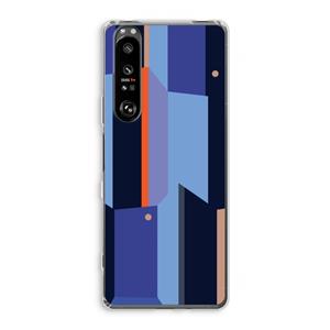 CaseCompany Gestalte 3: Sony Xperia 1 III Transparant Hoesje