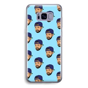 CaseCompany Drake Away: Samsung Galaxy S8 Transparant Hoesje