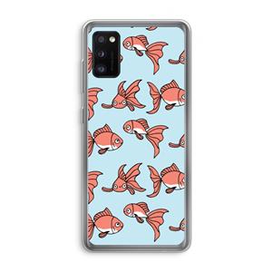 CaseCompany Blub: Samsung Galaxy A41 Transparant Hoesje