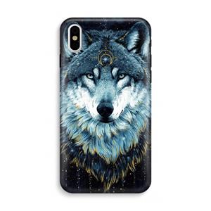 CaseCompany Darkness Wolf: iPhone XS Tough Case
