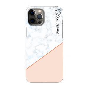 CaseCompany Marmer in stijl: Volledig geprint iPhone 12 Pro Max Hoesje