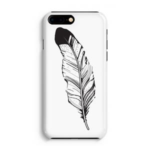 CaseCompany Pluim: Volledig Geprint iPhone 7 Plus Hoesje