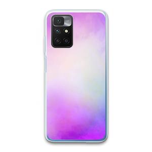 CaseCompany Clouds pastel: Xiaomi Redmi 10 Transparant Hoesje