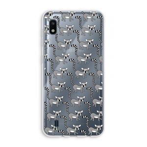 CaseCompany Makis: Samsung Galaxy A10 Transparant Hoesje