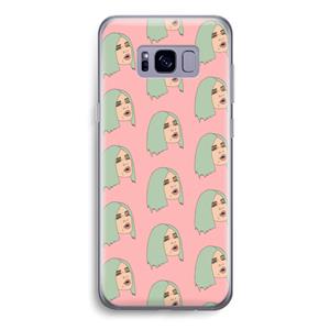CaseCompany King Kylie: Samsung Galaxy S8 Transparant Hoesje