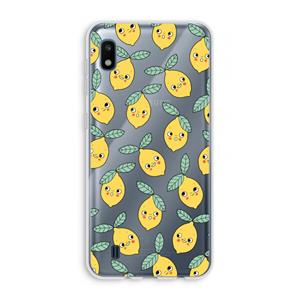 CaseCompany Citroenen: Samsung Galaxy A10 Transparant Hoesje
