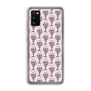 CaseCompany Boompje: Samsung Galaxy A41 Transparant Hoesje