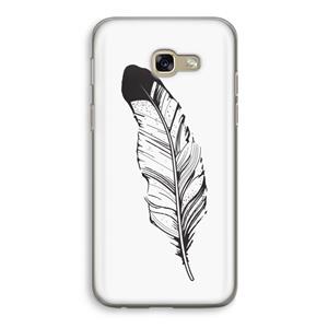 CaseCompany Pluim: Samsung Galaxy A5 (2017) Transparant Hoesje