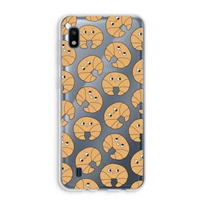 CaseCompany Croissant: Samsung Galaxy A10 Transparant Hoesje