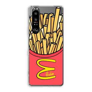 CaseCompany McElodie: Sony Xperia 1 III Transparant Hoesje